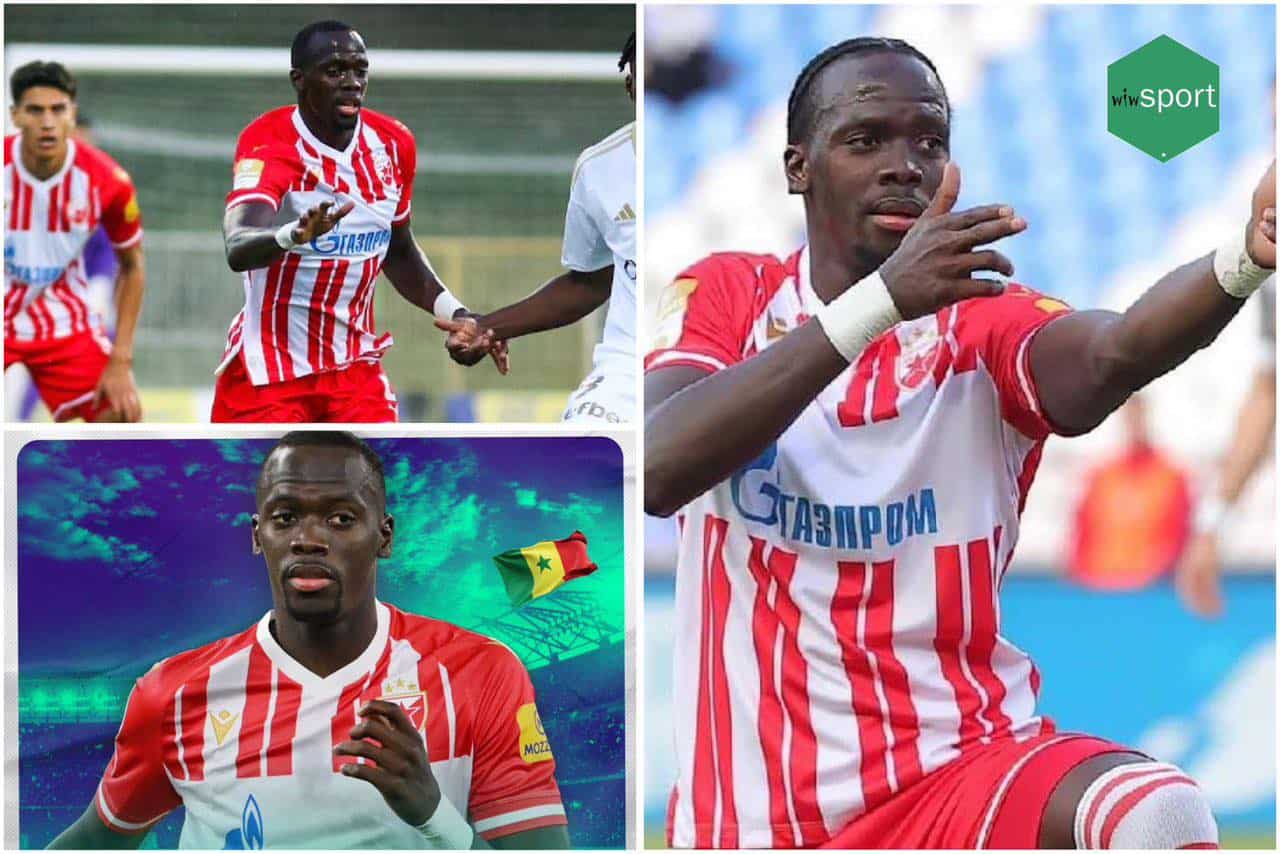 Étoile Rouge : Cherif Ndiaye brille pour son premier match de la saison avec un doublé - wiwsport Étoile Rouge : Cherif Ndiaye brille pour son premier match de la saison avec un doublé - wiwsport