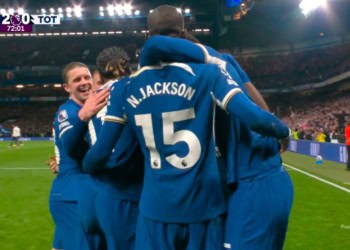 Premier League : Nicolas Jackson double la mise pour Chelsea face à Tottenham (vidéo) - wiwsport