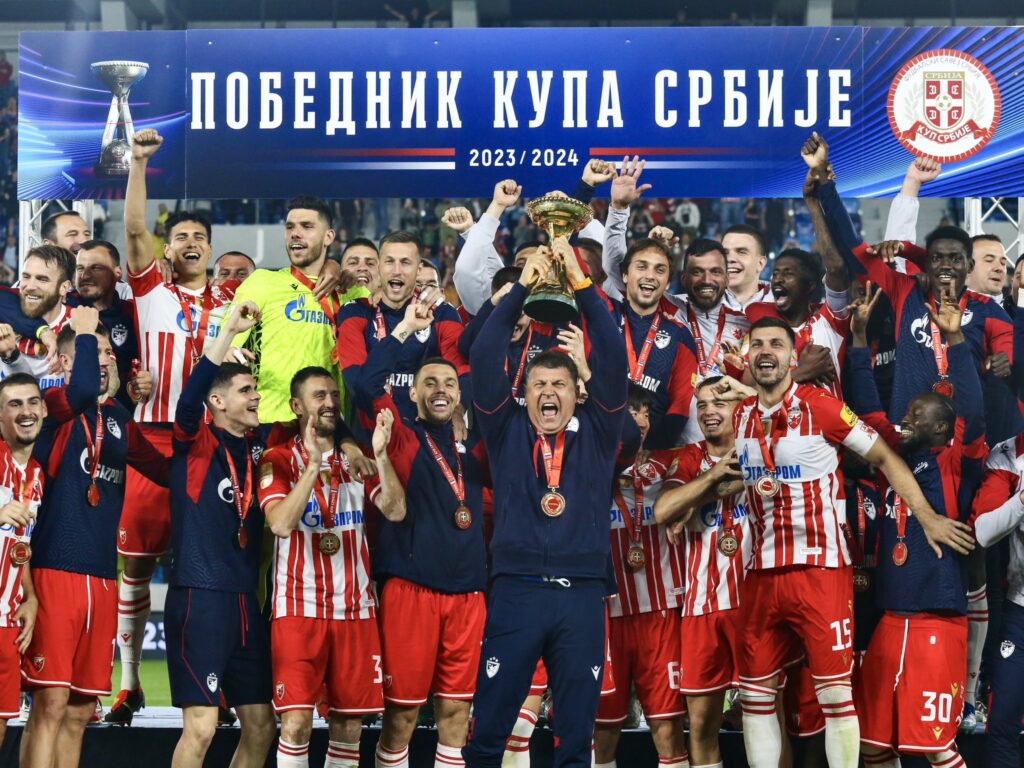 Serbie : Chérif Ndiaye, passeur décisif contre Vojvodina, remporte la Coupe avec l'Etoile Rouge - wiwsport Serbie : Chérif Ndiaye, passeur décisif contre Vojvodina, remporte la Coupe avec l'Etoile Rouge - wiwsport