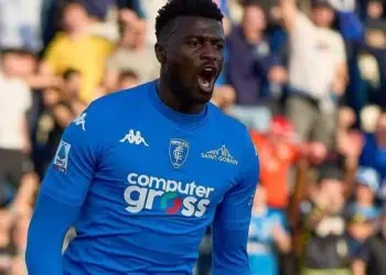 Série A - J37 : Mbaye Niang inscrit un but sur penalty lors du match nul d'Empoli face à Udinese (1-1) - wiwsport