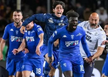 Série A - J38 : Mbaye Niang évite une descente en Série B à Empoli en inscrivant un but dans les derniers instants face à la Roma (2-1) - wiwsport