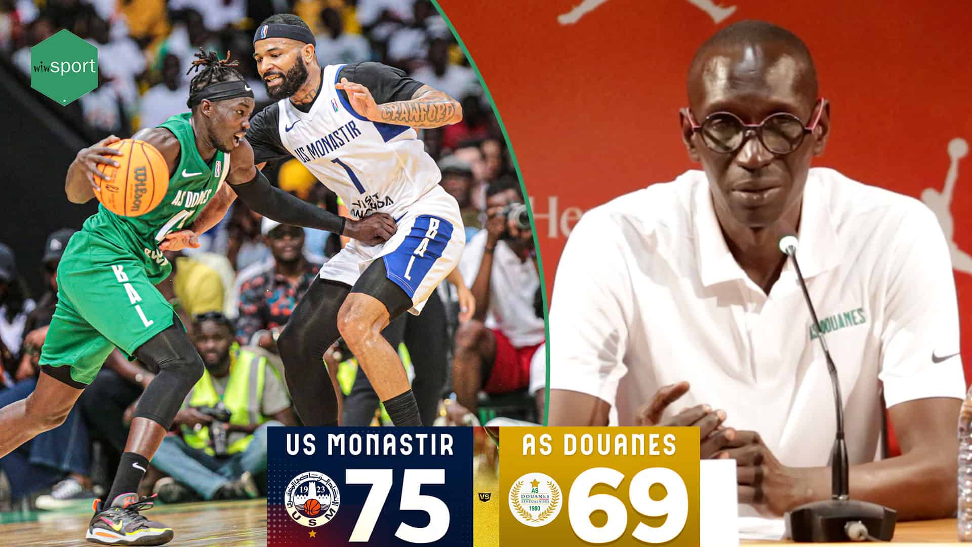 BAL 2024 - Mamadou Gueye Pabi, coach AS Douanes "Nous n'avons plus droit à l'erreur" - wiwsport BAL 2024 - Mamadou Gueye Pabi, coach AS Douanes "Nous n'avons plus droit à l'erreur" - wiwsport