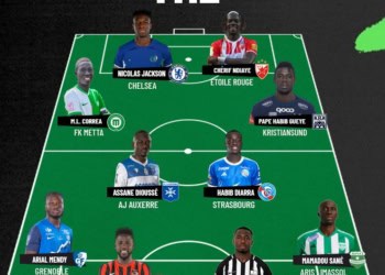 L'équipe type des Sénégalais de la semaine : Mohamet Lamine Correa, Chérif Ndiaye et Pape Habib Gueye voient double... - wiwsport