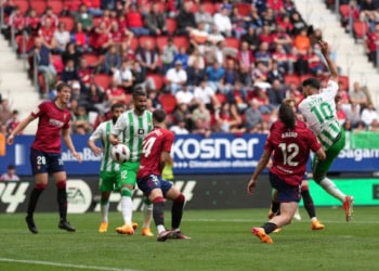 LaLiga : Le Real Betis de Youssouf Sabaly s'impose contre Osasuna et reste au contact de la Ligue Europa - wiwsport