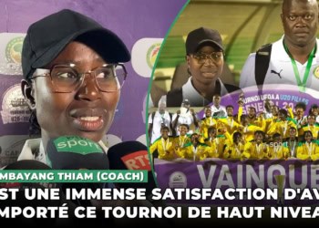 Mbayang Thiam (coach) : "C'est une immense satisfaction d'avoir remporté ce tournoi de haut niveau” - wiwsport
