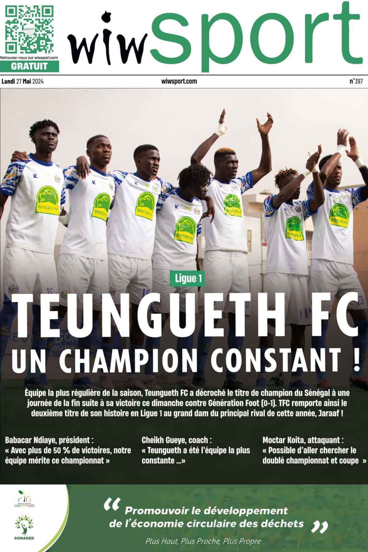 Journal wiwsport du lundi 27 mai #397 - wiwsport Journal wiwsport du lundi 27 mai #397 - wiwsport