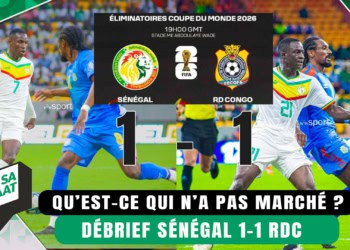 #waxsaxalaat: Débrief Sénégal 1-1 RD Congo : qu'est-ce qui n'a pas marché ? - wiwsport