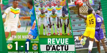 REVUE DU 7 JUIN : Les Lions perdent la première place au profit du Soudan, L'AS Douanes et le DUC filent en demi-finale ... - wiwsport