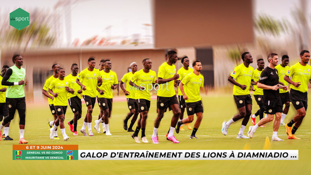 Entraînement des Lions : Nampalys Mendy ménagé, Lamine Camara et Habib Diarra absents - wiwsport