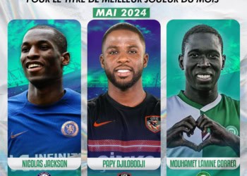 Nicolas Jackson, Papy Djilobodji, Mohamet Lamine Corréa : Votez pour le Meilleur Joueur #Wiwsport du mois de Mai 2024 ! - wiwsport