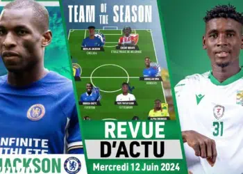 REVUE DU 12 JUIN : Nicolas Jackson dernier meilleur joueur wiwsport,Team of The Year, classement final buteurs ligue 1 ... - wiwsport