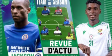 REVUE DU 12 JUIN : Nicolas Jackson dernier meilleur joueur wiwsport,Team of The Year, classement final buteurs ligue 1 ... - wiwsport