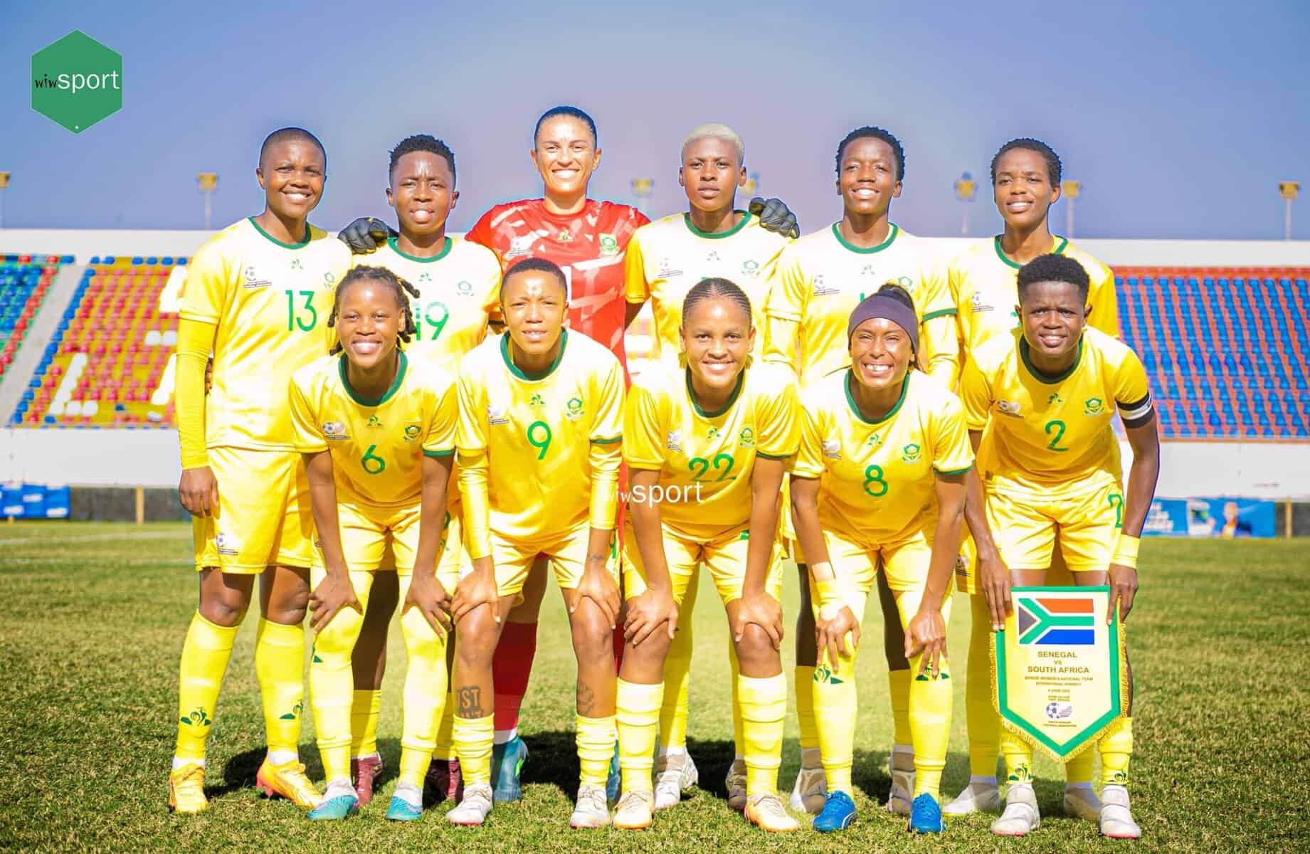 Sénégal vs Afrique du Sud : Les Banyana Banyana démarrent fort et ouvrent le score (0-1) - wiwsport Sénégal vs Afrique du Sud : Les Banyana Banyana démarrent fort et ouvrent le score (0-1) - wiwsport
