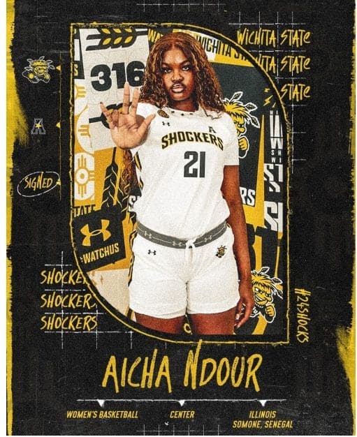 NCAAW : Aïcha Ndour dépose ses baluchons à Wichita State University - wiwsport NCAAW : Aïcha Ndour dépose ses baluchons à Wichita State University - wiwsport