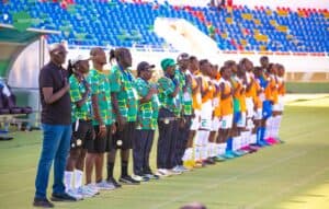 Amical Sénégal vs Afrique du Sud : 0-0 à la pause, légère domination des Lionnes face aux championnes d'Afrique - wiwsport