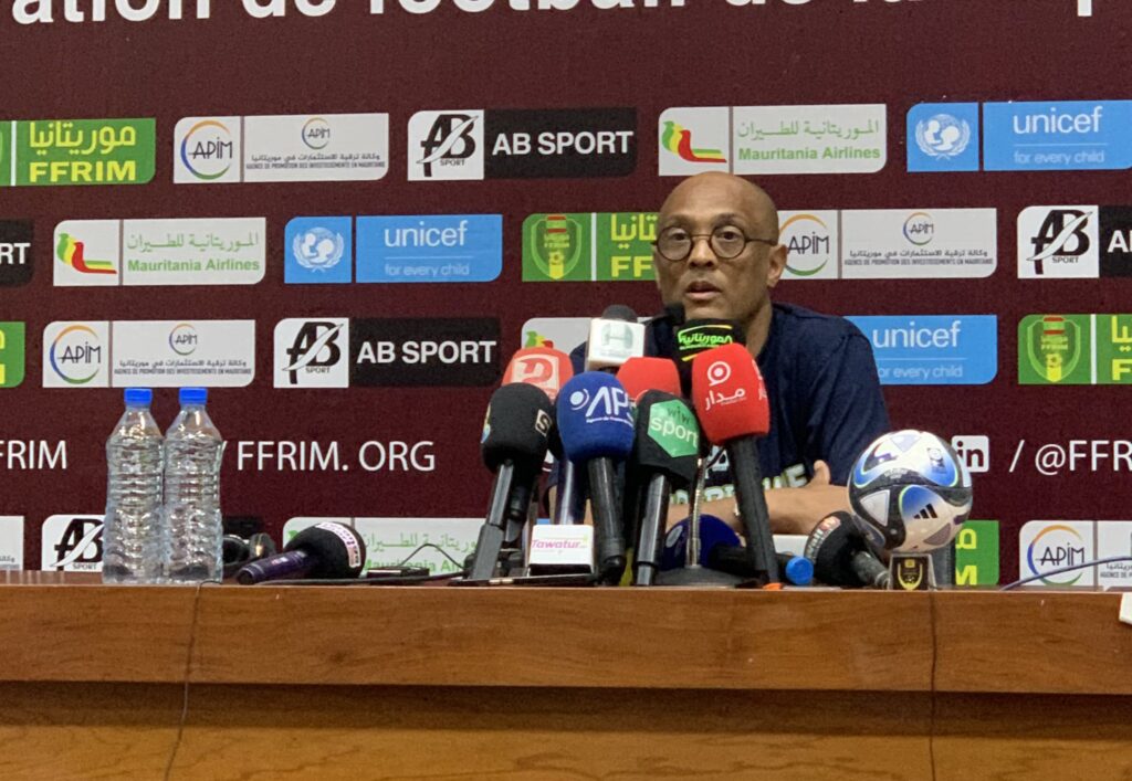 Amir Abdou après la nouvelle défaite de la Mauritanie (0-1) : « Il faut switcher et se focaliser sur les qualifications de la CAN » - wiwsport Amir Abdou après la nouvelle défaite de la Mauritanie (0-1) : « Il faut switcher et se focaliser sur les qualifications de la CAN » - wiwsport