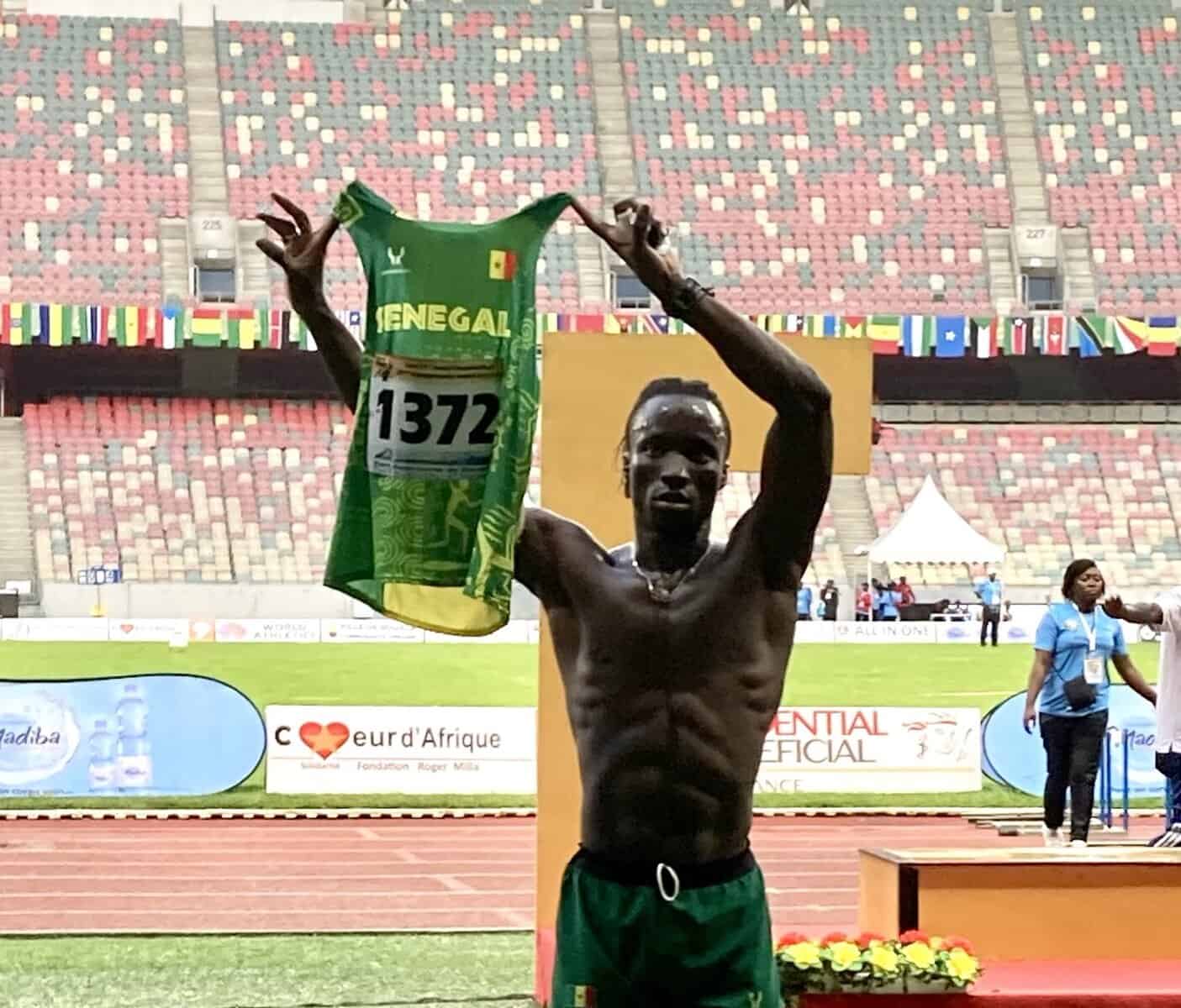 Athlétisme : Louis-François Mendy sacré champion d’Afrique du 110 mètres haies - wiwsport Athlétisme : Louis-François Mendy sacré champion d’Afrique du 110 mètres haies - wiwsport