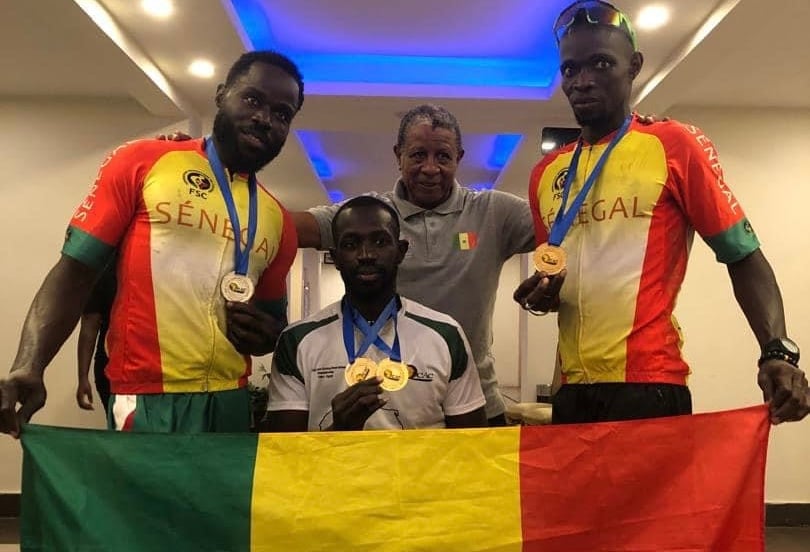 Championnats d’Afrique Caire : 4 médailles dont 3 en Or pour le Paracyclisme sénégalais ! - wiwsport