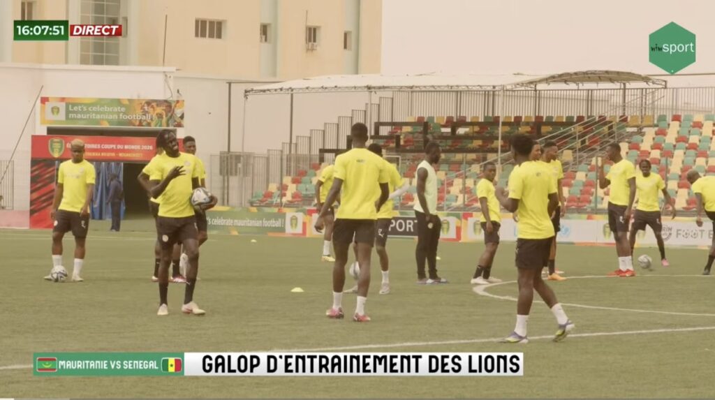 LIVE - Suivez en direct sur wiwsport.com la séance d'entrainement des Lions à Nouakchott ! - wiwsport LIVE - Suivez en direct sur wiwsport.com la séance d'entrainement des Lions à Nouakchott ! - wiwsport