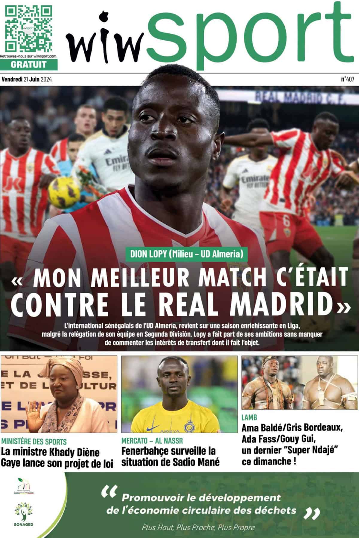 Journal wiwsport du vendredi 21 juin #407 - wiwsport Journal wiwsport du vendredi 21 juin #407 - wiwsport