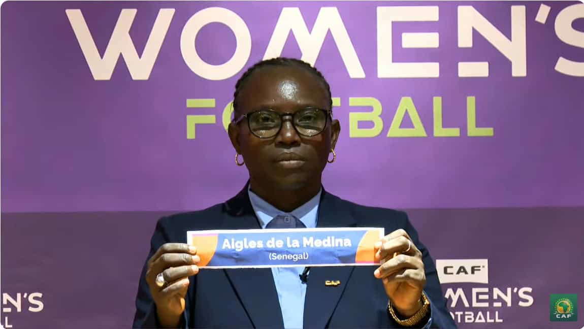 Ligue des Champions CAF (F) : Les Aigles de la Médina connaissent leurs adversaires et leur calendrier pour le tournoi qualificatif - wiwsport Ligue des Champions CAF (F) : Les Aigles de la Médina connaissent leurs adversaires et leur calendrier pour le tournoi qualificatif - wiwsport