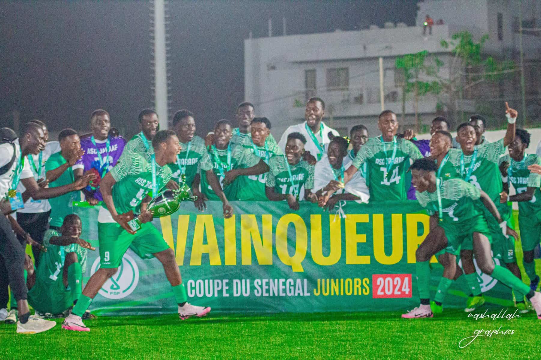 Coupe du Sénégal : Le Jaraaf remporte la finale chez les Juniors - wiwsport Coupe du Sénégal : Le Jaraaf remporte la finale chez les Juniors - wiwsport