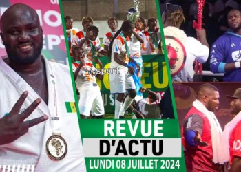 REVUE du 8 juillet 2024: Mbagnick Ndiaye veut la médaille Olympique, le show des lutteurs en face à face ! - wiwsport
