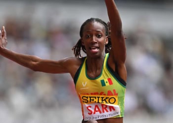JO 2024 - Saly Sarr et son premier saut olympique ! - wiwsport