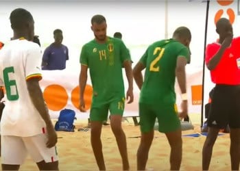 Beach Soccer - Le match amical des Lions en Mauritanie interrompu par l’insécurité ! - wiwsport