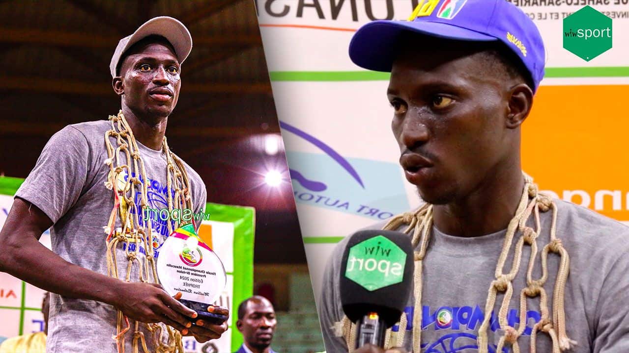 Thierry Sagna (MVP de la finale) : "L’essentiel était de gagner …" - wiwsport Thierry Sagna (MVP de la finale) : "L’essentiel était de gagner …" - wiwsport