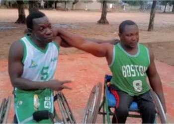 Para-basket : Ziguinchor Handibasket a reçu la visite de l’international sénégalais Bara Samb - wiwsport
