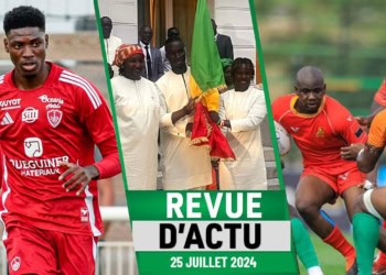 REVUE DU 25 JUIL : La ministre des Sports a remis le drapeau aux athlètes, Mercato, Rugby... - wiwsport