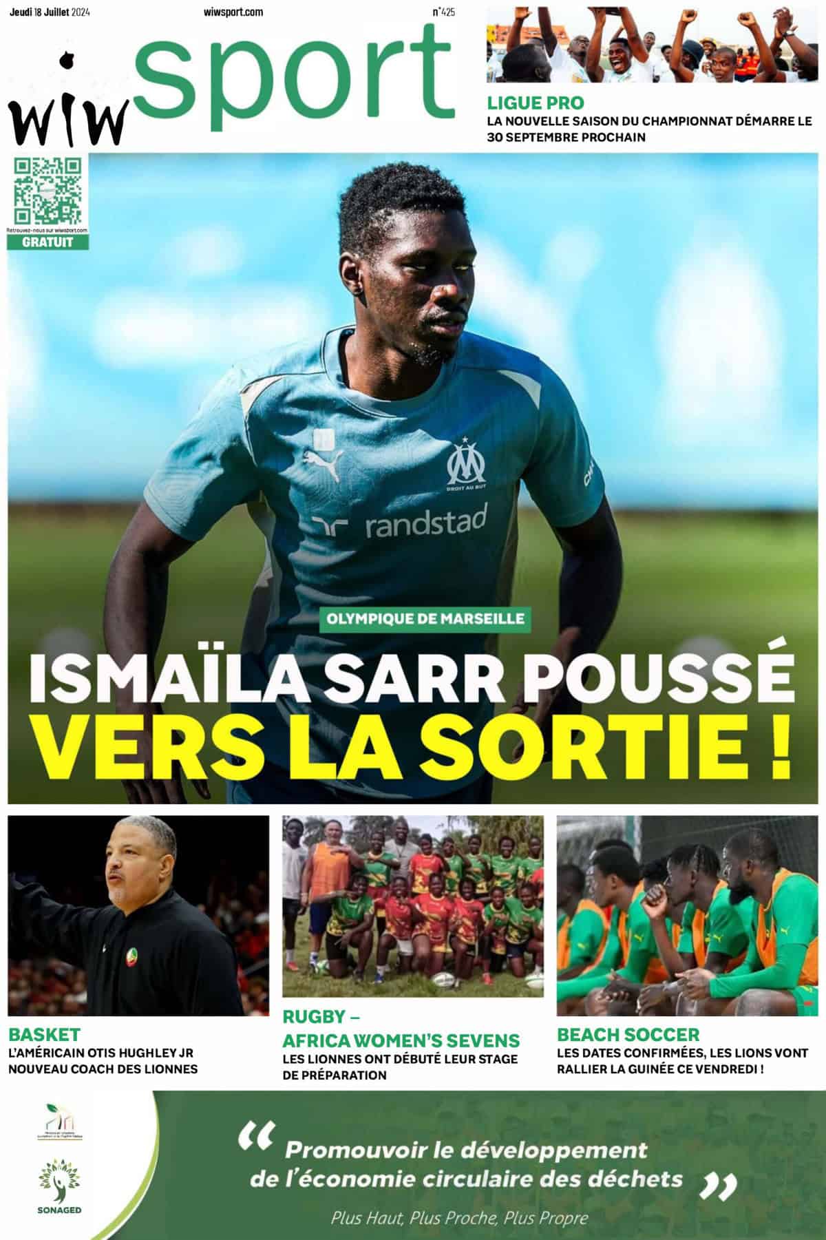 Journal wiwsport du Jeudi 18 juillet #425 - wiwsport Journal wiwsport du Jeudi 18 juillet #425 - wiwsport