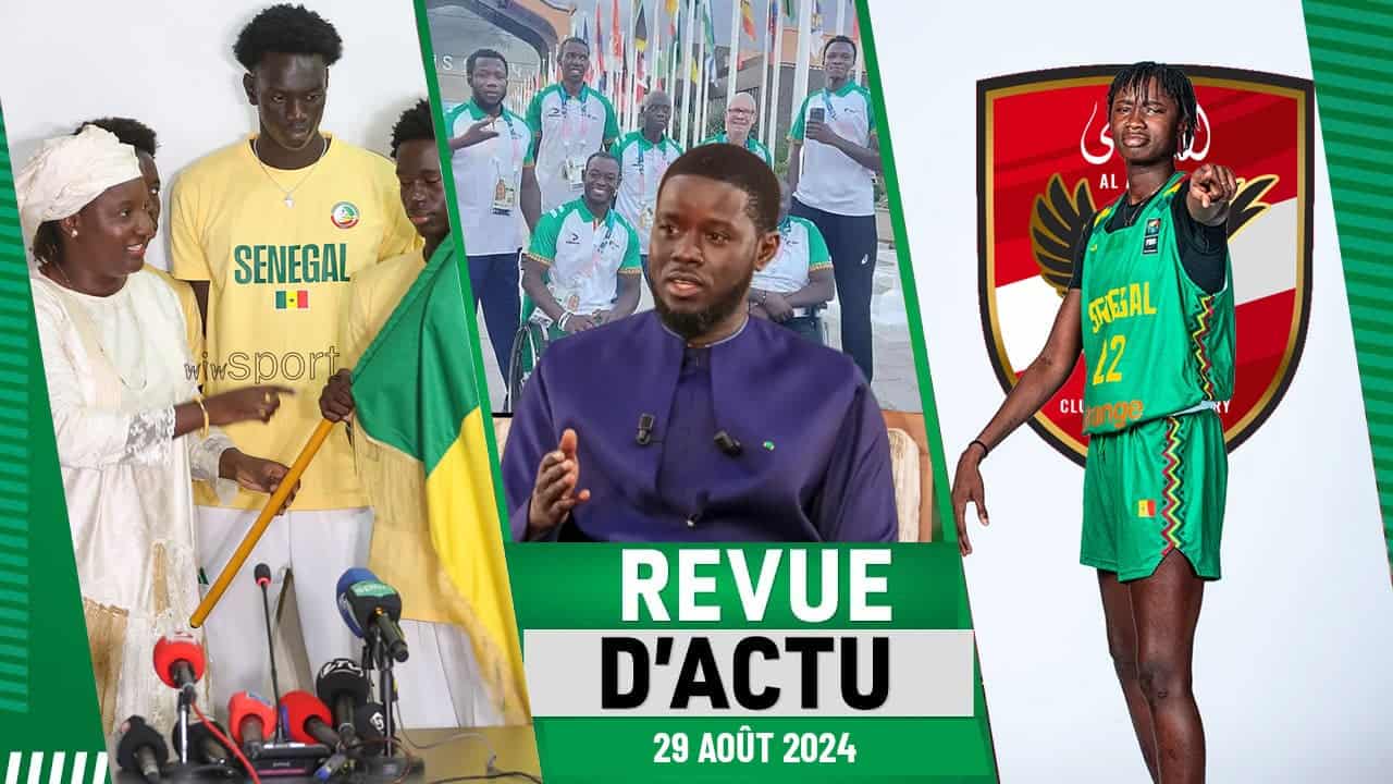 REVUE DU 29 AOUT : Afrobasket U18 (H) : Remise drapeau, Ndioma Kane vers Al Ahly Cairo, Jeux paralympiques Paris 2024 ... - wiwsport REVUE DU 29 AOUT : Afrobasket U18 (H) : Remise drapeau, Ndioma Kane vers Al Ahly Cairo, Jeux paralympiques Paris 2024 ... - wiwsport
