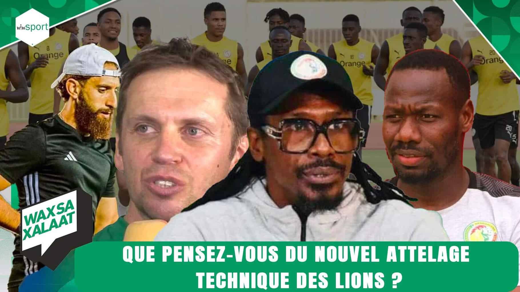 #Waxsaxalaat - Que pensez-vous du nouvel attelage technique des Lions ? - wiwsport #Waxsaxalaat - Que pensez-vous du nouvel attelage technique des Lions ? - wiwsport