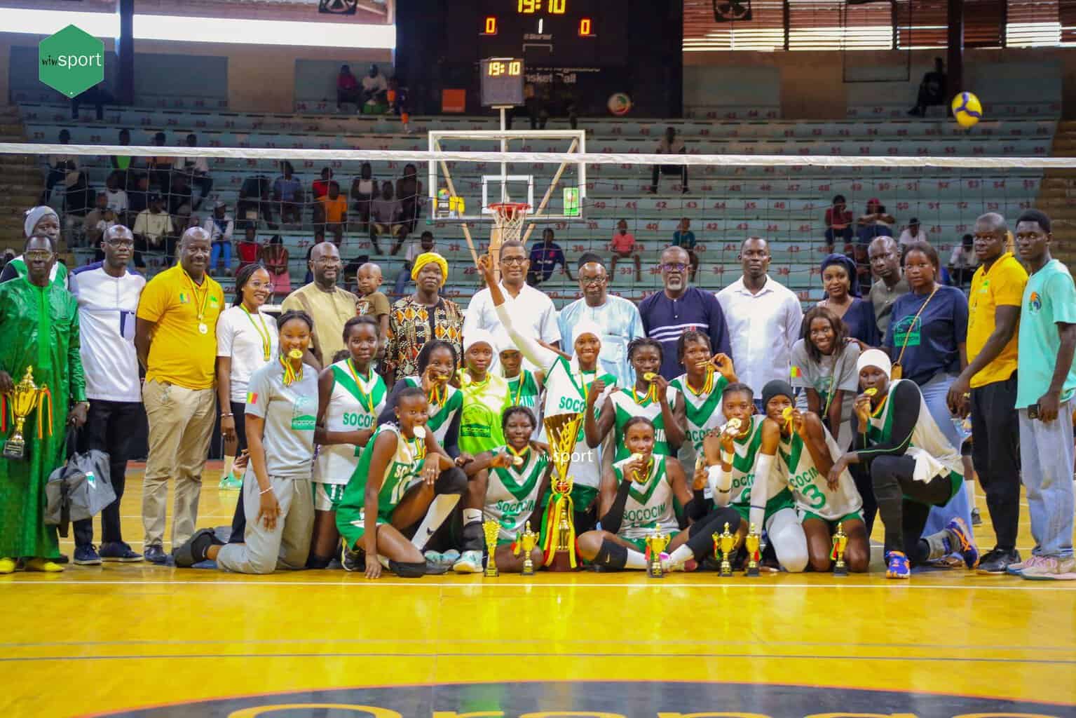 Championnat élite (Dames) : Sococim sacrée championne du Sénégal devant ISEG Sports - wiwsport Championnat élite (Dames) : Sococim sacrée championne du Sénégal devant ISEG Sports - wiwsport
