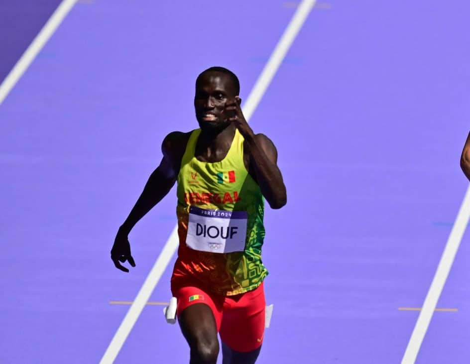JO Paris 2024 : Cheikh Tidiane Diouf éliminé en demi-finales du 400 mètres malgré un record national - wiwsport