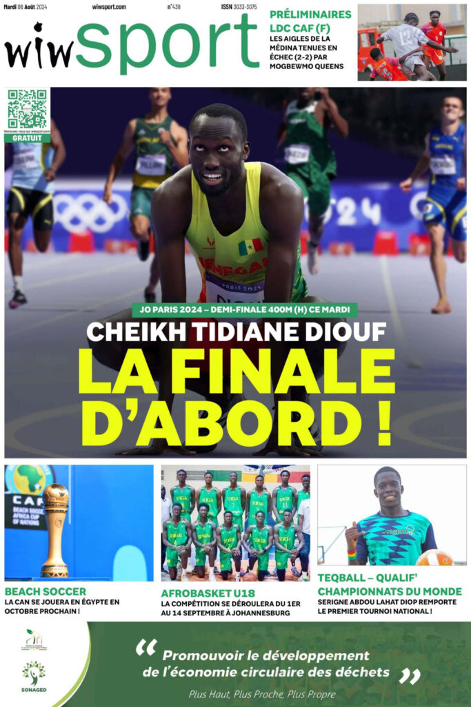 Journal wiwsport du Mardi 06 août #438 - wiwsport