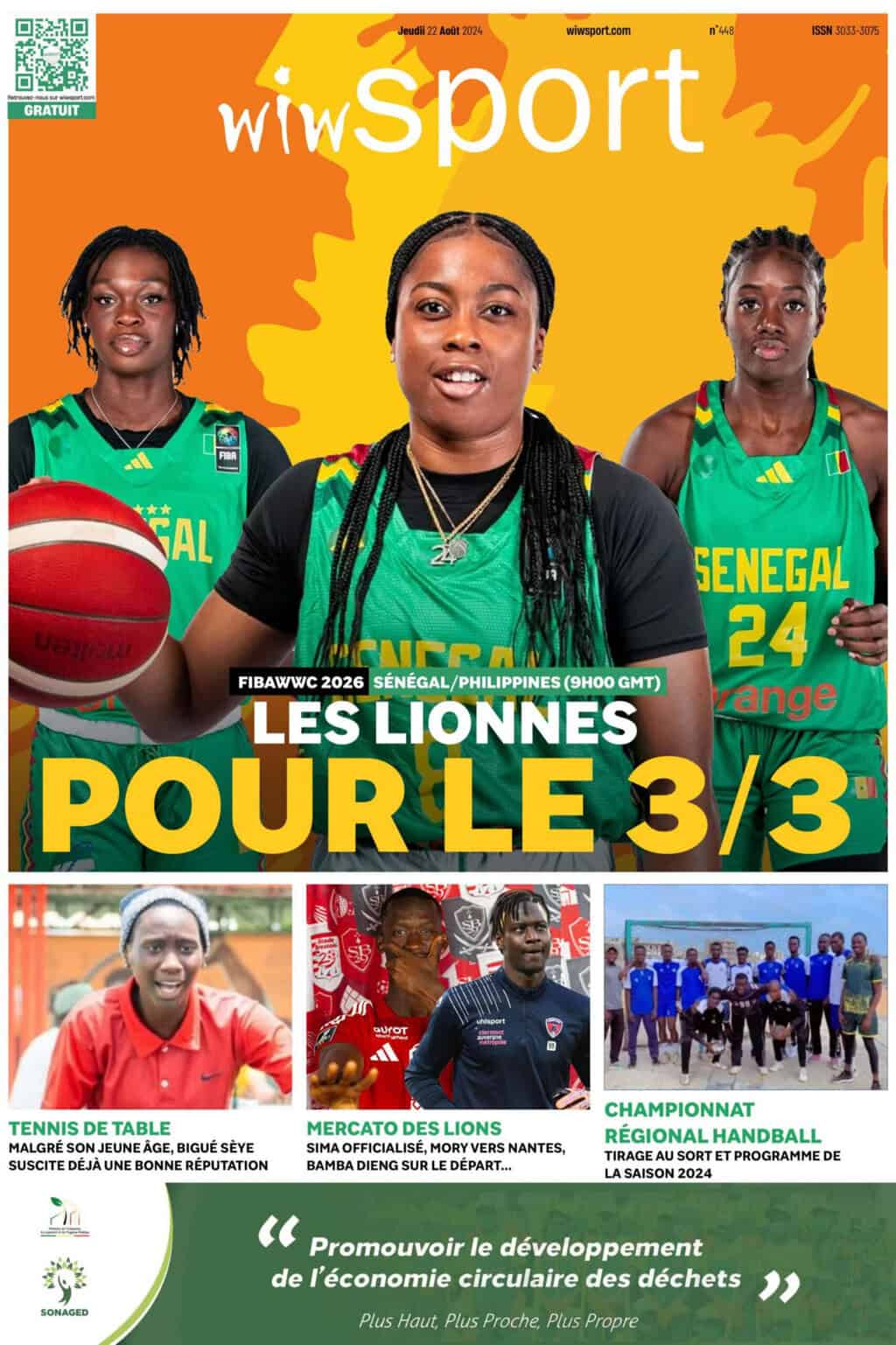 Journal wiwsport du jeudi 22 août #447 - wiwsport Journal wiwsport du jeudi 22 août #447 - wiwsport