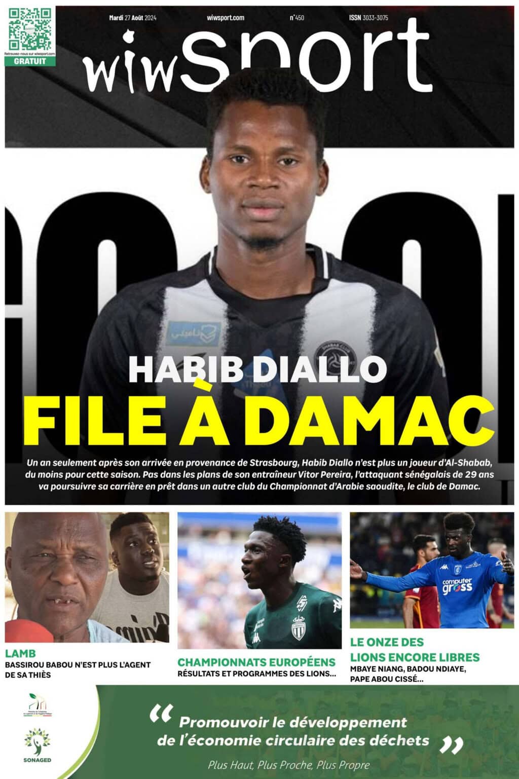 Journal wiwsport du mardi 27 août #449 - wiwsport Journal wiwsport du mardi 27 août #449 - wiwsport