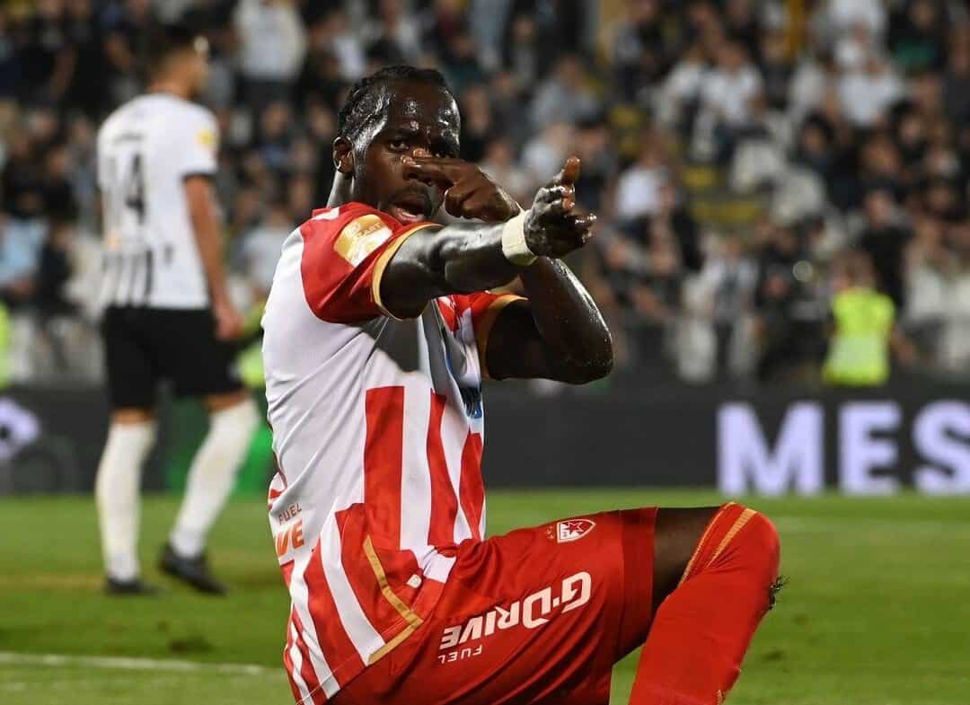 Serbie : Avec son triplé contre le Partizan, Chérif Ndiaye (Etoile Rouge) entre dans l'histoire du Derby éternel - wiwsport Serbie : Avec son triplé contre le Partizan, Chérif Ndiaye (Etoile Rouge) entre dans l'histoire du Derby éternel - wiwsport