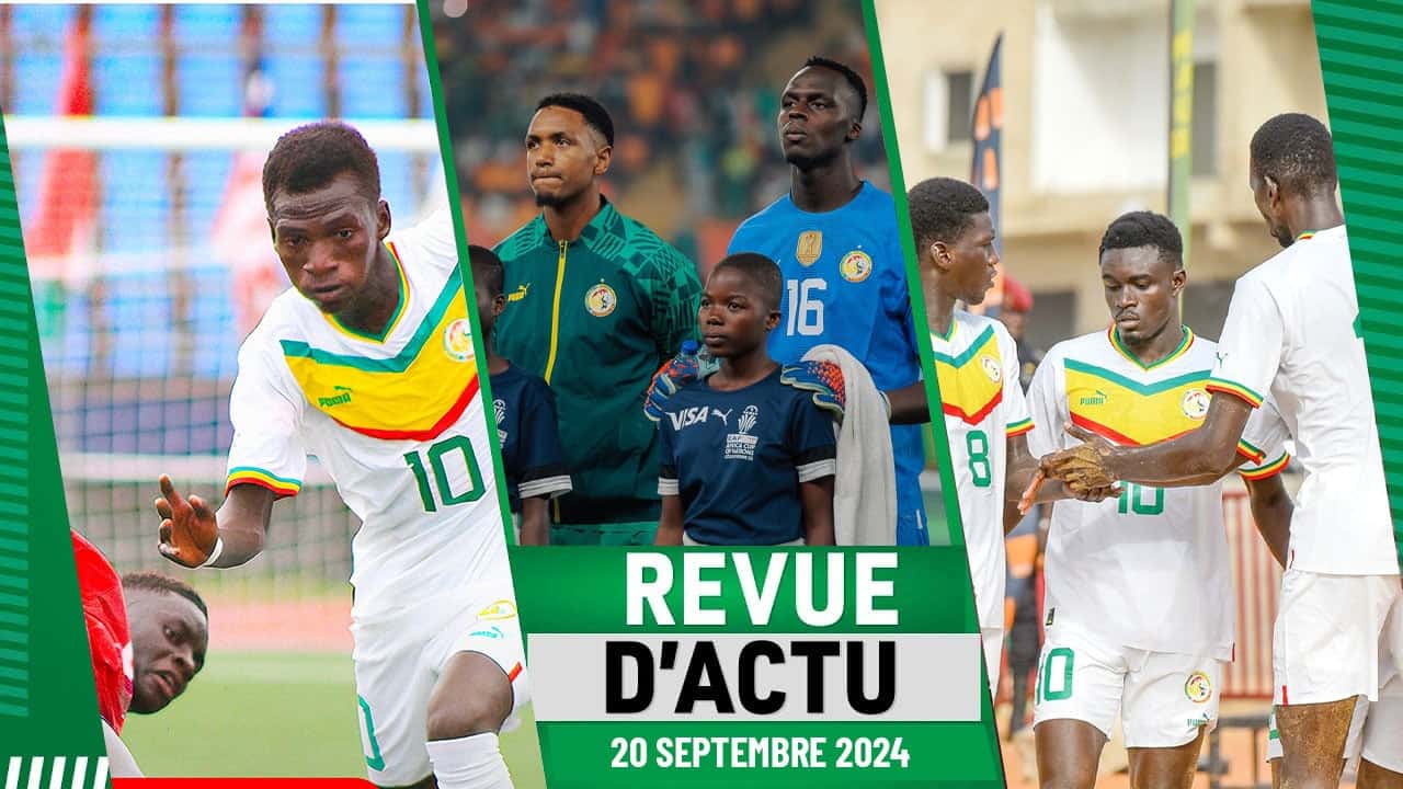REVUE DU 20 septembre : QCAN U20 : le Sénégal en demi-finale, Classement FIFA, Can beach-soccer, Can handball féminine ... - wiwsport