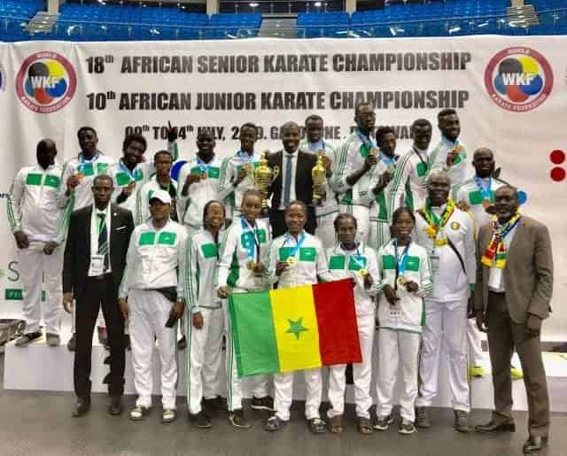 Championnats d'Afrique de Karaté : Le Sénégal décroche 5 médailles, dont 3 en or - wiwsport