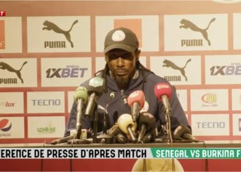 Aliou Cissé : « J'assume totalement ce match nul » - wiwsport