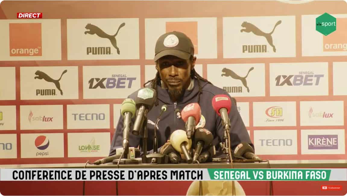 Aliou Cissé : « J'assume totalement ce match nul » - wiwsport Aliou Cissé : « J'assume totalement ce match nul » - wiwsport