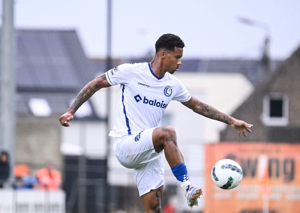 Pro League : Noah Fadiga encore buteur avec La Gantoise - wiwsport Pro League : Noah Fadiga encore buteur avec La Gantoise - wiwsport