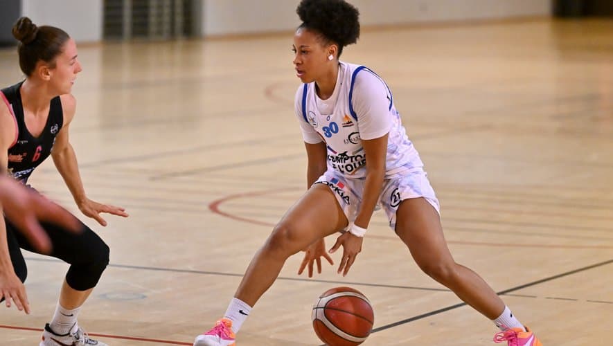 NF1 : Victorine Thiaw (Colomiers) signe avec BC Franconville ! - wiwsport DDM FREDERIC CHARMEUX - AU GYMNASE RENE PIQUEMAL , L' US COLOMIERS BASKET ( BLANC ) RECOIT LE ANNEMASSE BASKET CLUB ( NOIR ) POUR LE CHAMPIONNAT DE BASKET BALL NF1 2023 - 2024
