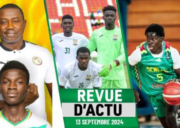 REVUE DU 13 septembre : U20 : les lionceaux s'envolent ce samedi, Coupe CAF, Afrobasket U18... - wiwsport