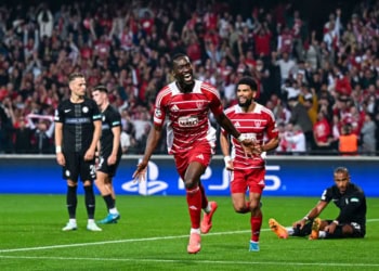 Ligue des Champions : Brest remporte sa première victoire face à Sturm Graz grâce à Abdallah Sima - wiwsport