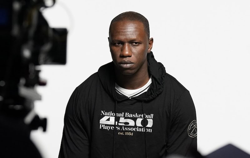G-League : Gorgui Sy Dieng est le nouvel assistant général manager des Austin Spurs ! - wiwsport Sep 26, 2022; San Antonio, TX, USA; San Antonio Spurs center Gorgui Dieng (41) poses for photos and video during Media Day. Mandatory Credit: Scott Wachter-USA TODAY Sports